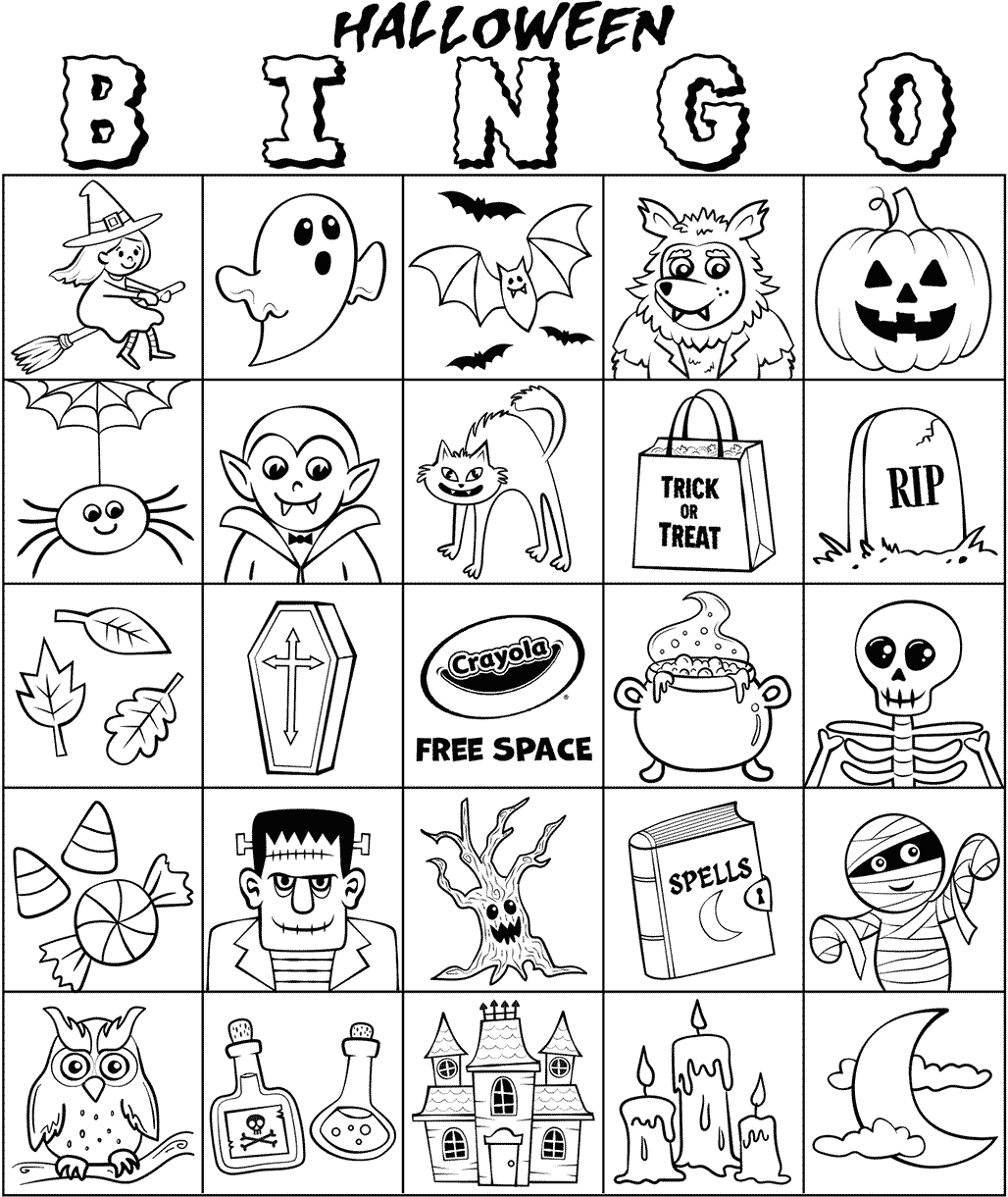 Halloween Bingo No.1
