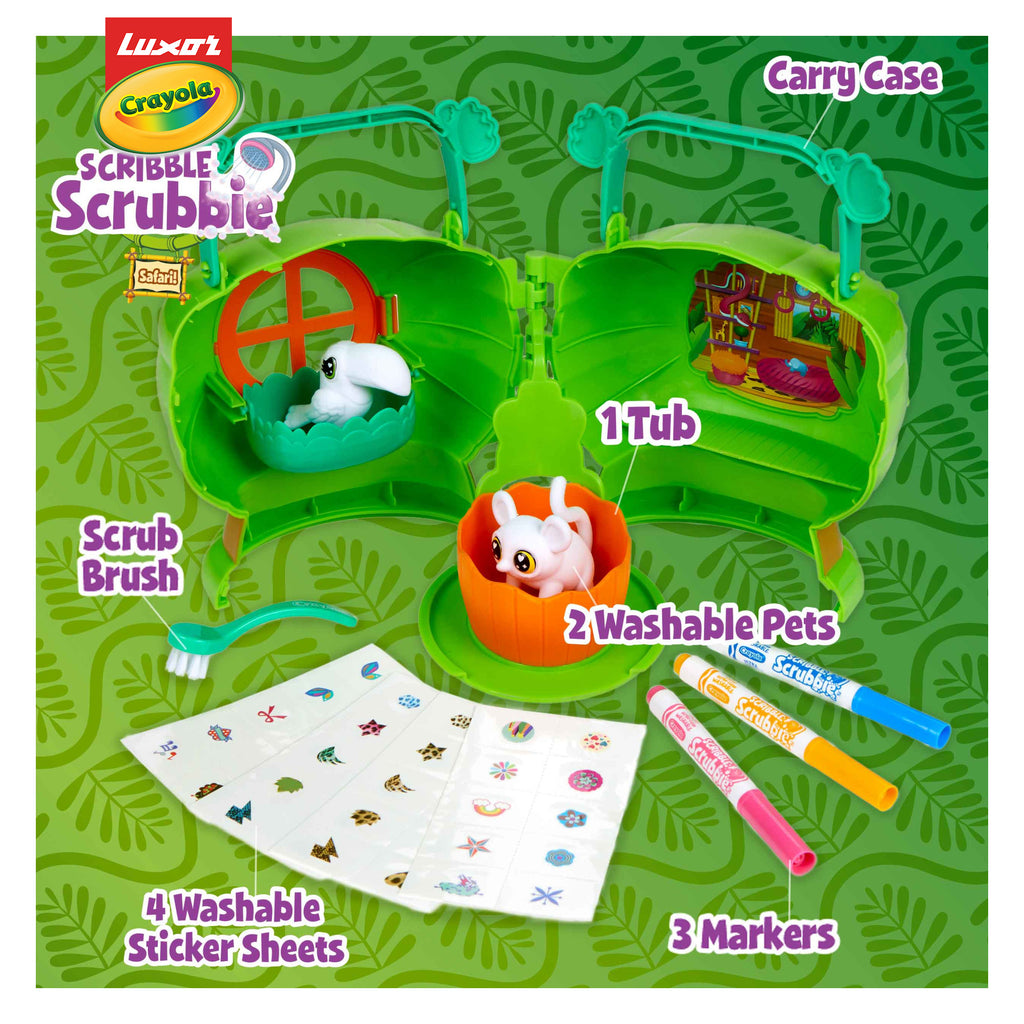 Scribble Scrubbie Pets Safari Treehouse