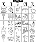 Kwanzaa Bingo Board No.3
