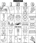 Kwanzaa Bingo Board No.5