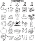 Thanksgiving Bingo Board No.2