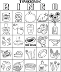 Thanksgiving Bingo Board No.5