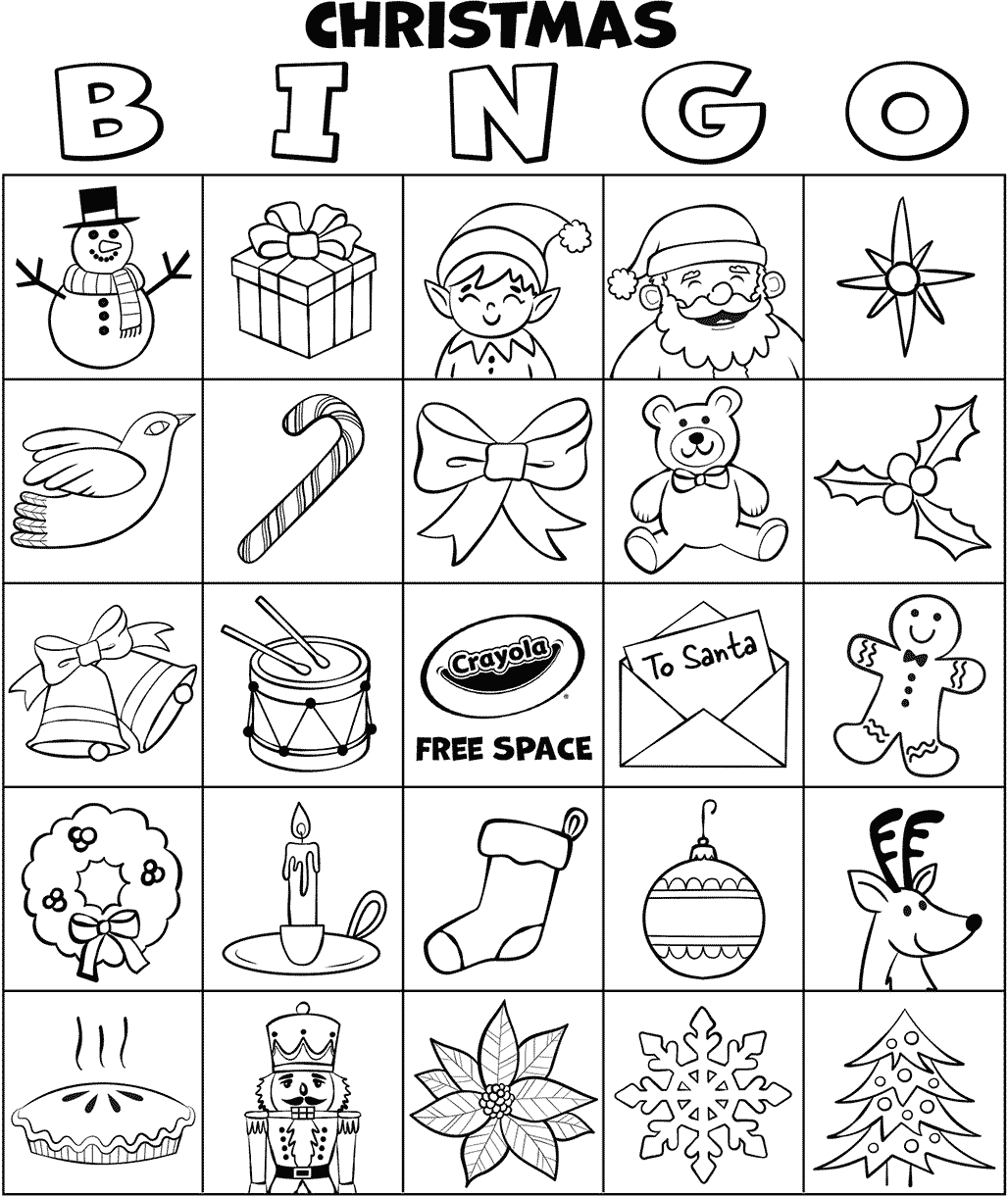 Christmas Bingo Board No.2