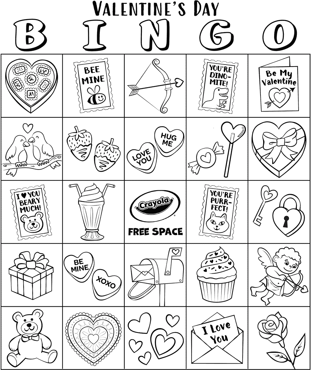 Valentine's Day Bingo 1