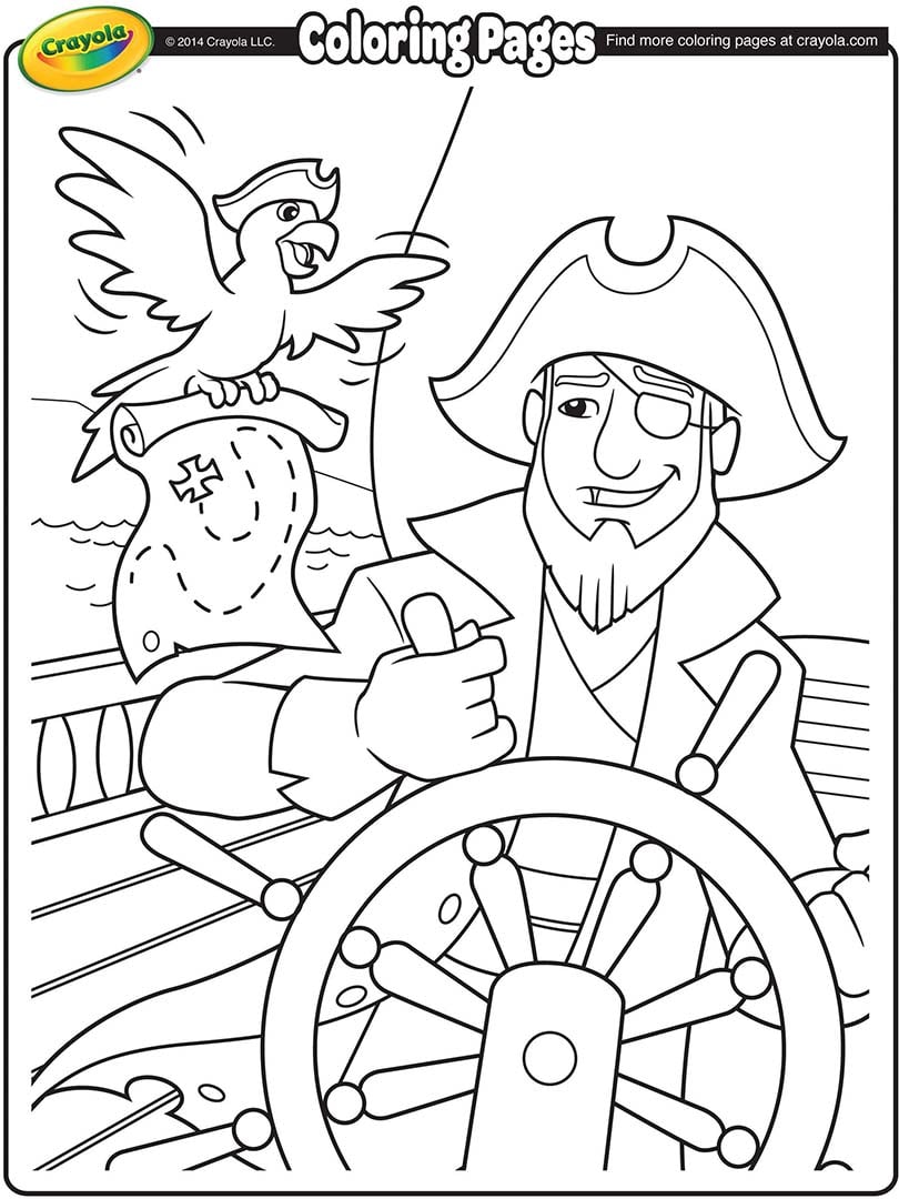 Pirate at the Helm