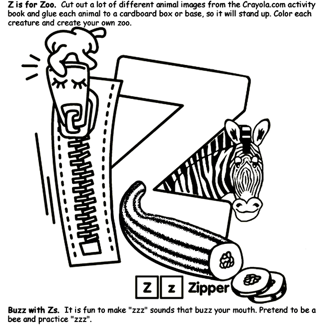 Alphabet Z