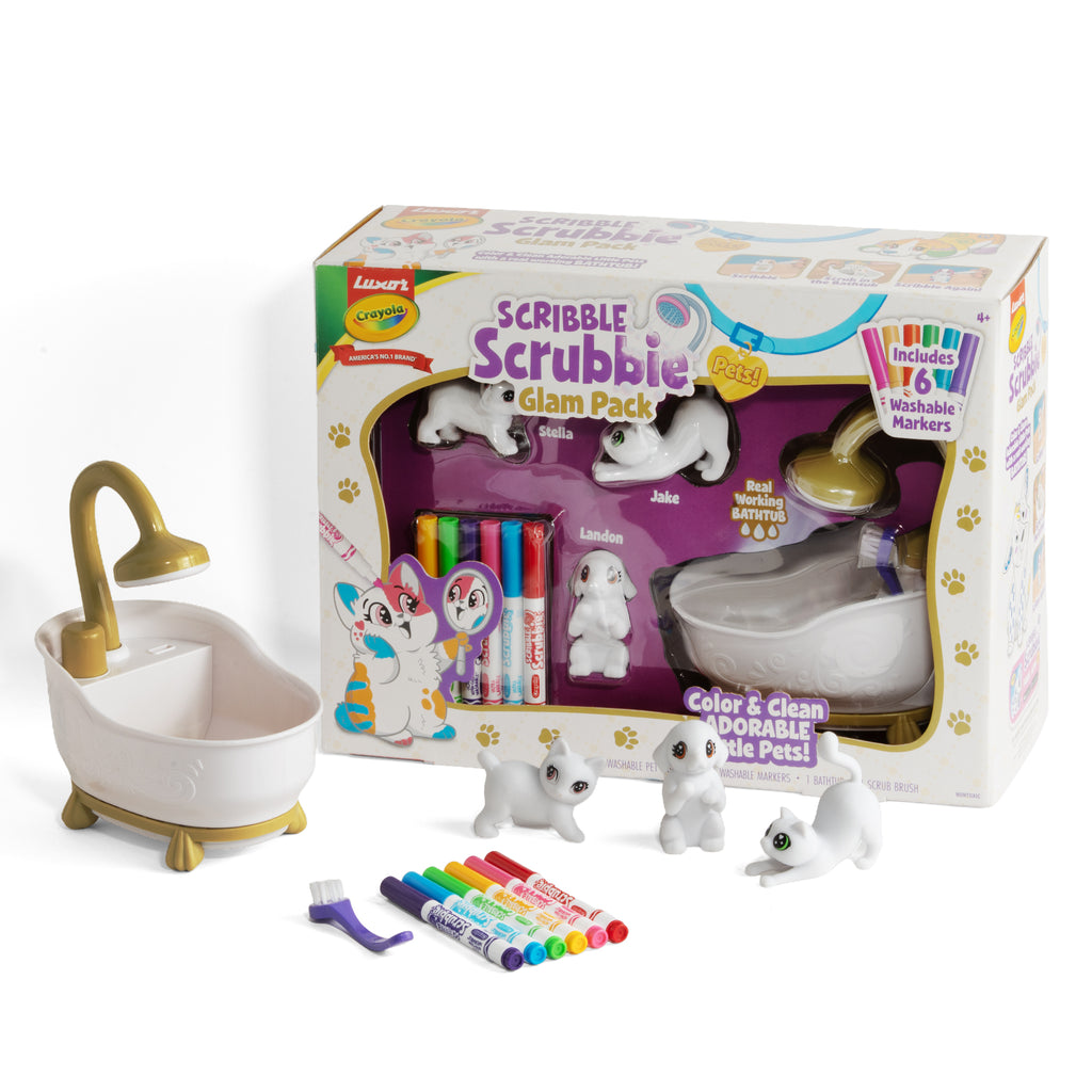 Scribble Scrubbie Pets Glam Pack
