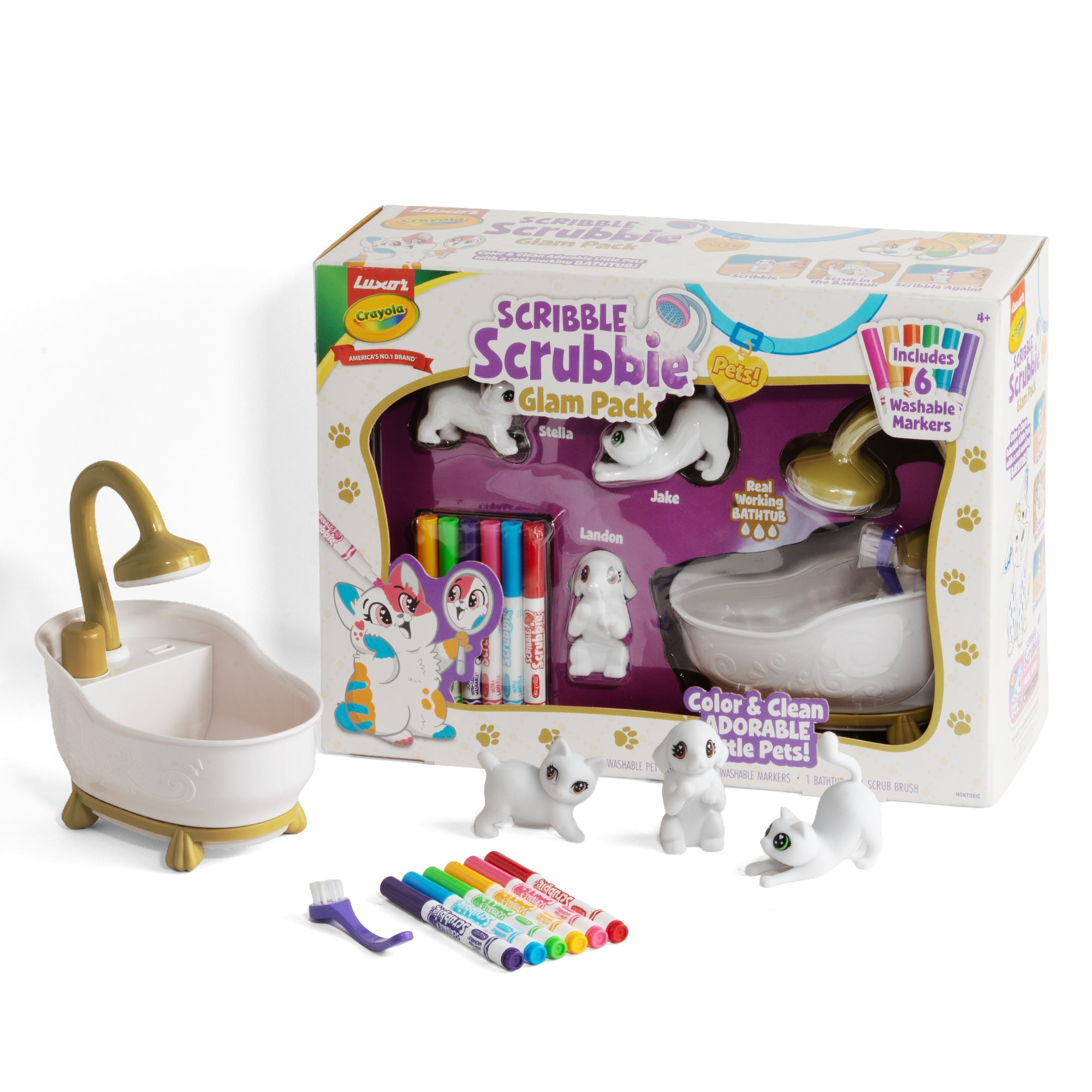 Scribble Scrubbie Pets Glam Pack