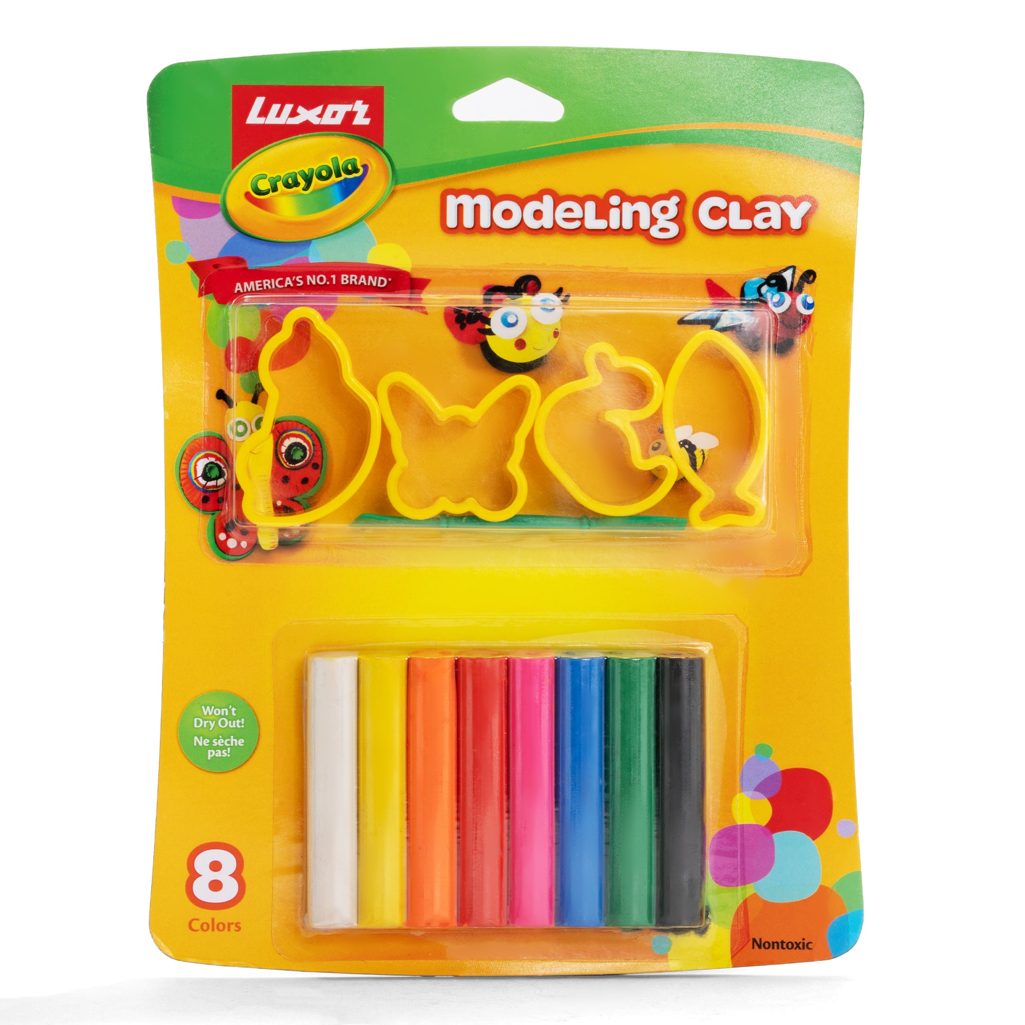 Modelling Clay 8 Shades
