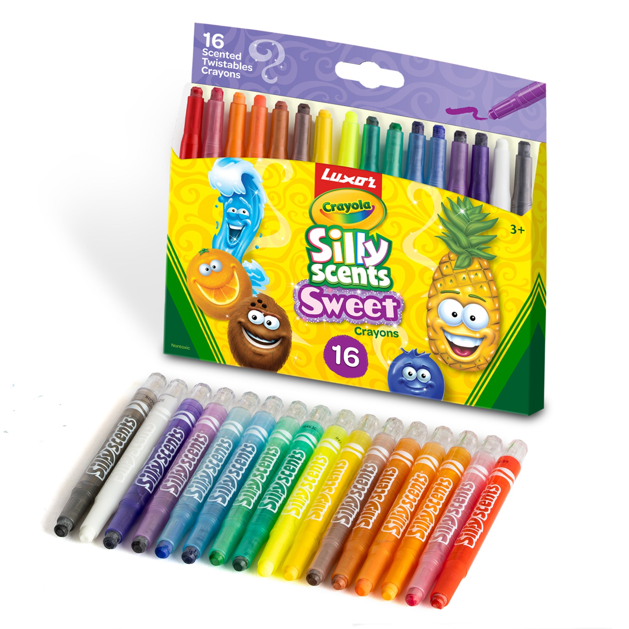 Twistable Mini Silly Scents Crayons 16 Shades