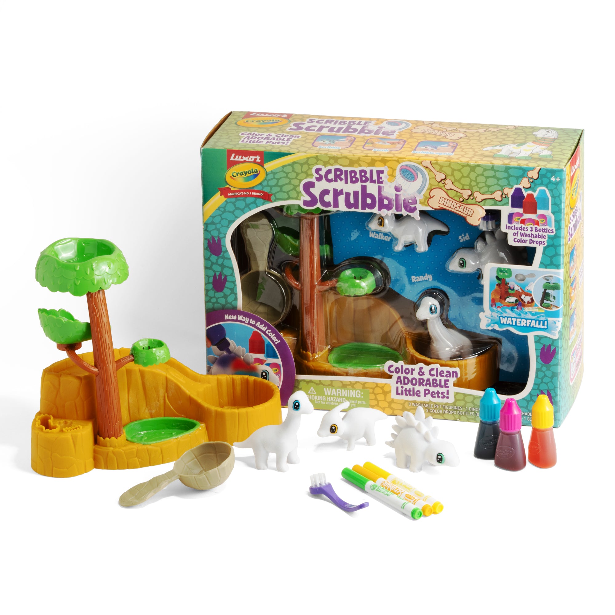 Scribble Scrubbie Pets Dino Pet Waterfall
