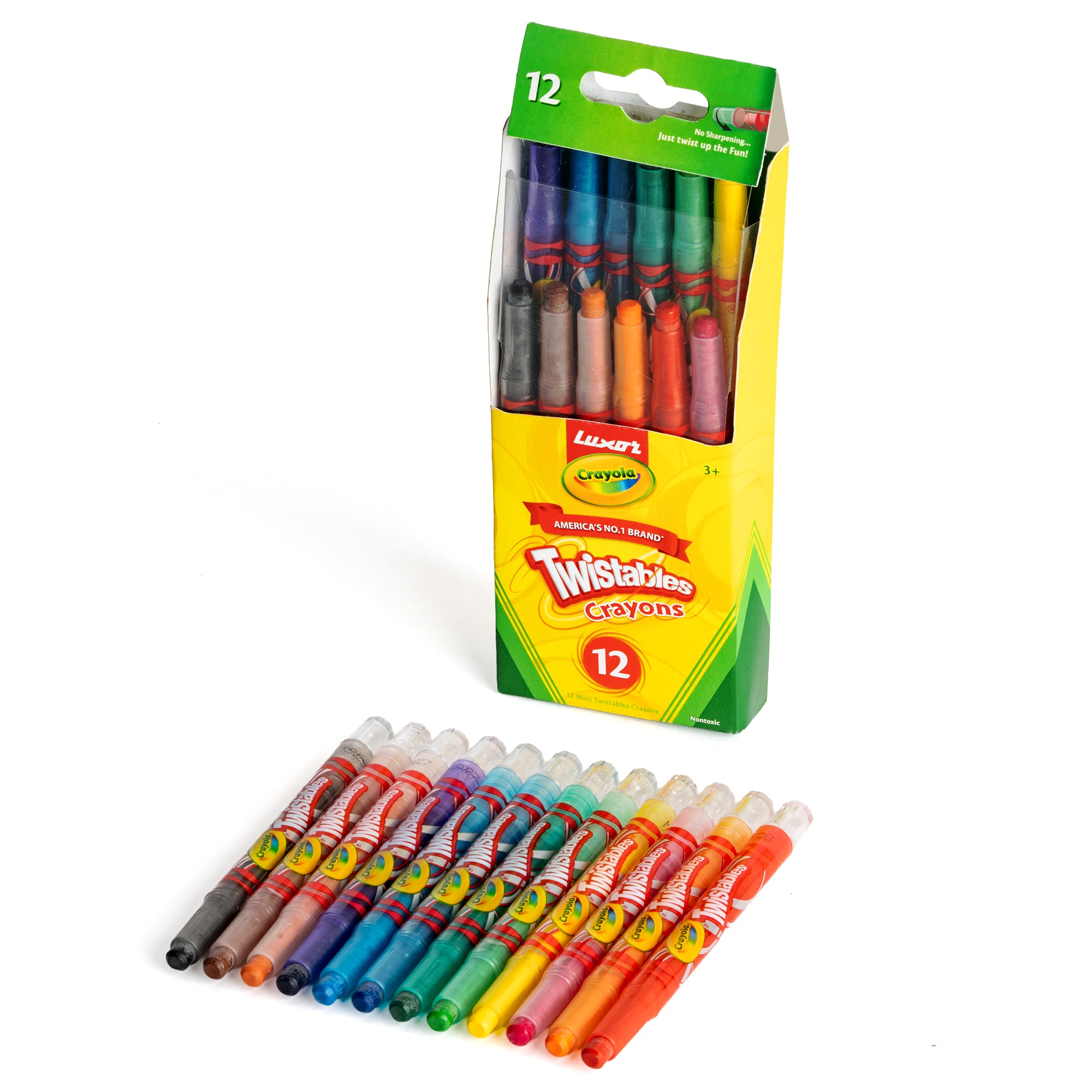 Twistable Mini Crayons 12 Shades
