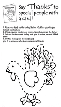 Turkey Card
