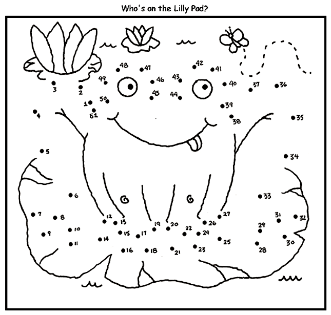 Frog Dot to Dot