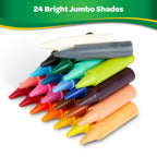 Easy Grip Jumbo Crayons 24 colors