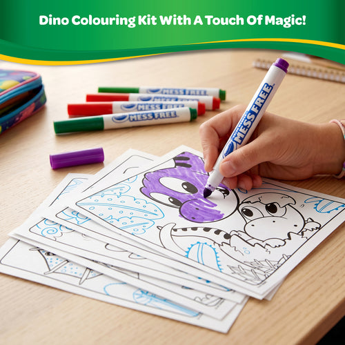 Color Wonder Mess Free Prehistoric Pals Dinosaur Coloring Pages & Markers