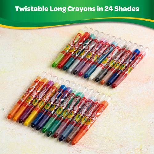 Mini Twistables Crayons, 24 Shades