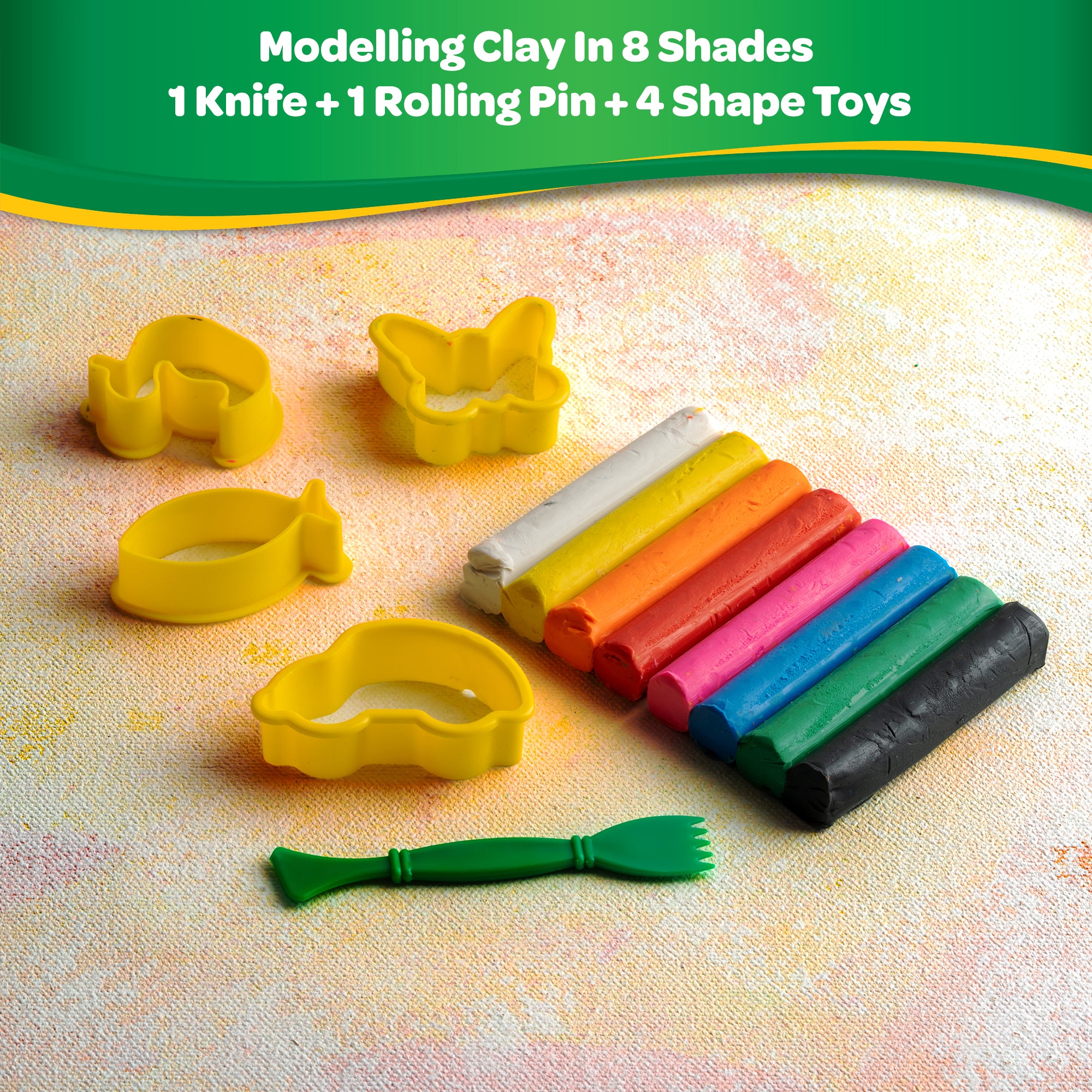 Modelling Clay 8 Shades
