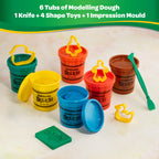 Modeling Dough Pack 6 Shades