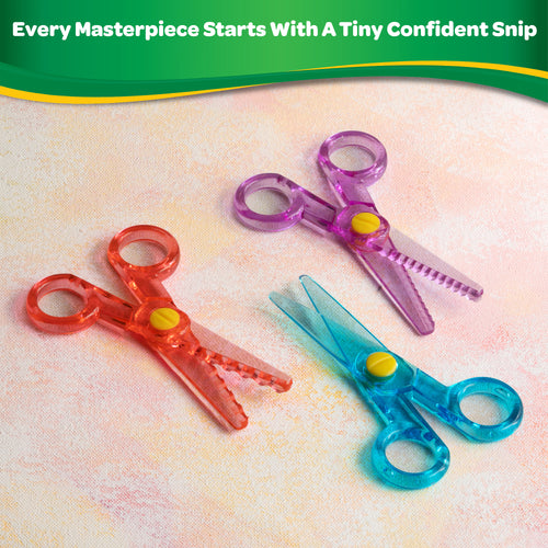 Safety Scissors 3 count (plastic)