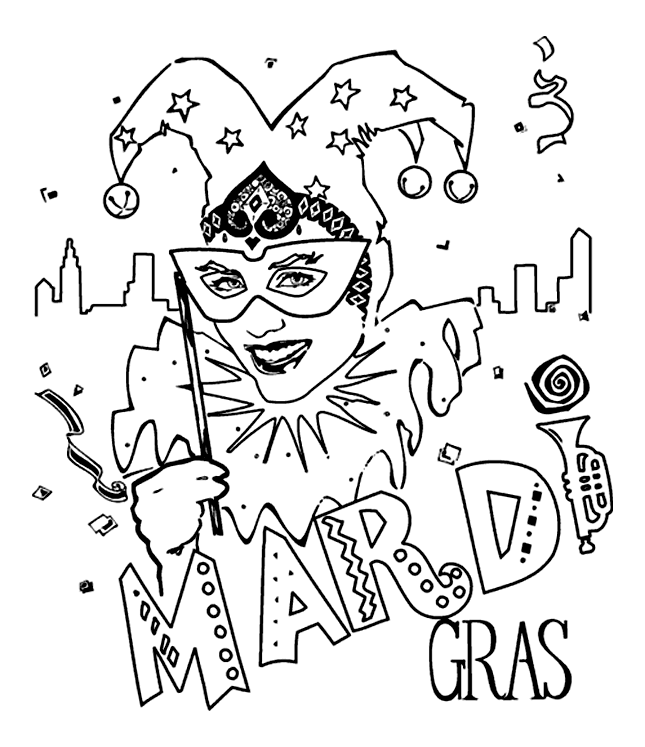 Mardi Gras Jester