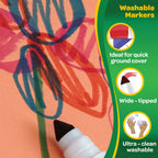 Ultra-Clean Washable Markers, 24 shades