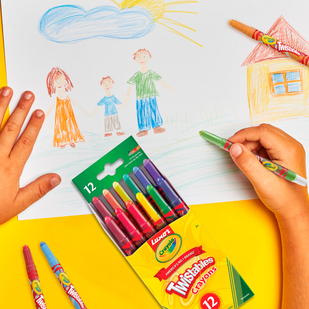 Twistable Mini Crayons 12 Shades