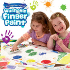 Washable Finger Paints 8 Shades