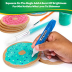 Glitter Glue, set of 9 (10 ml)