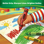 Jumbo Triangular Wax Crayons 16 Shades