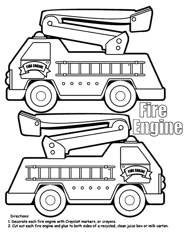 Fire Engine Box