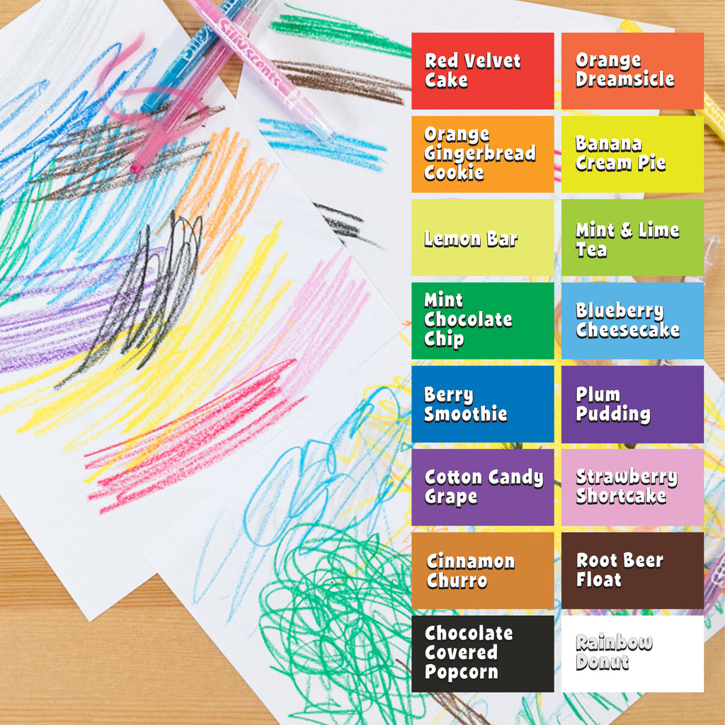 Twistable Mini Silly Scents Crayons 16 Shades