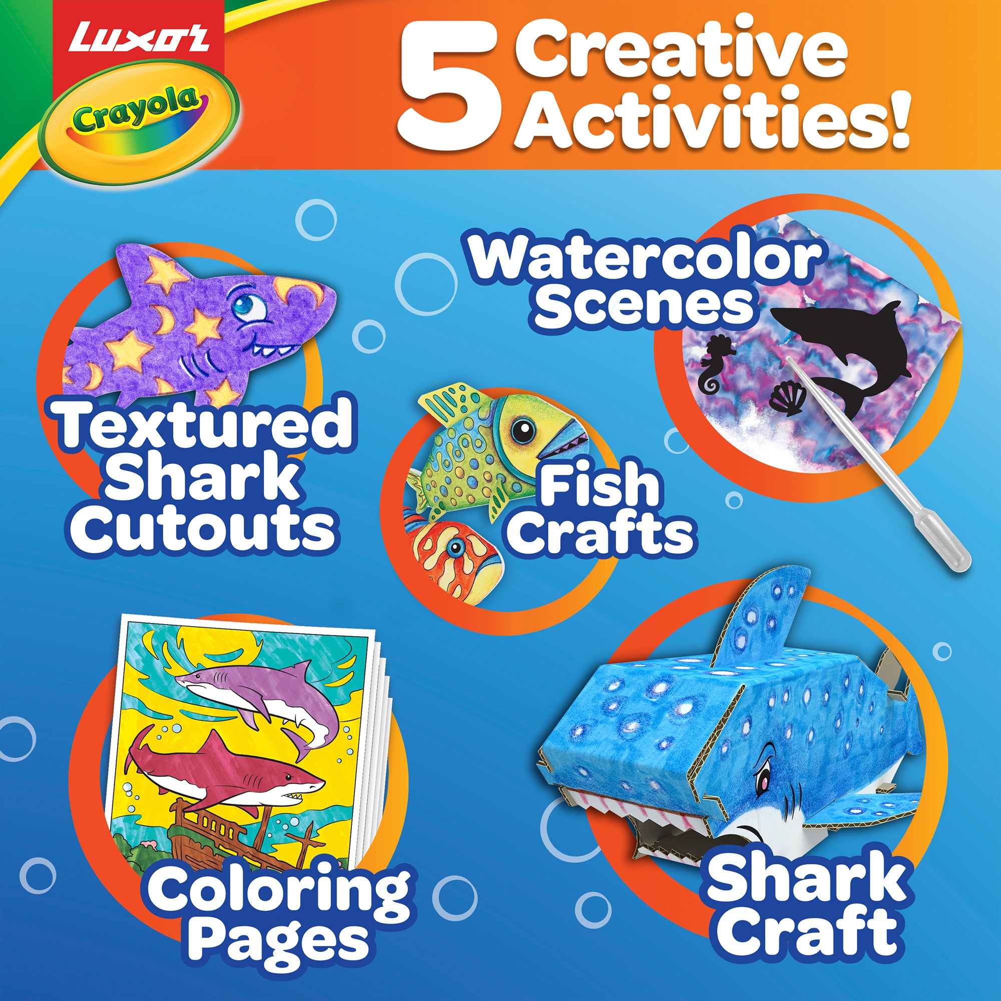 5-in-1 Activity Kit, Sharks