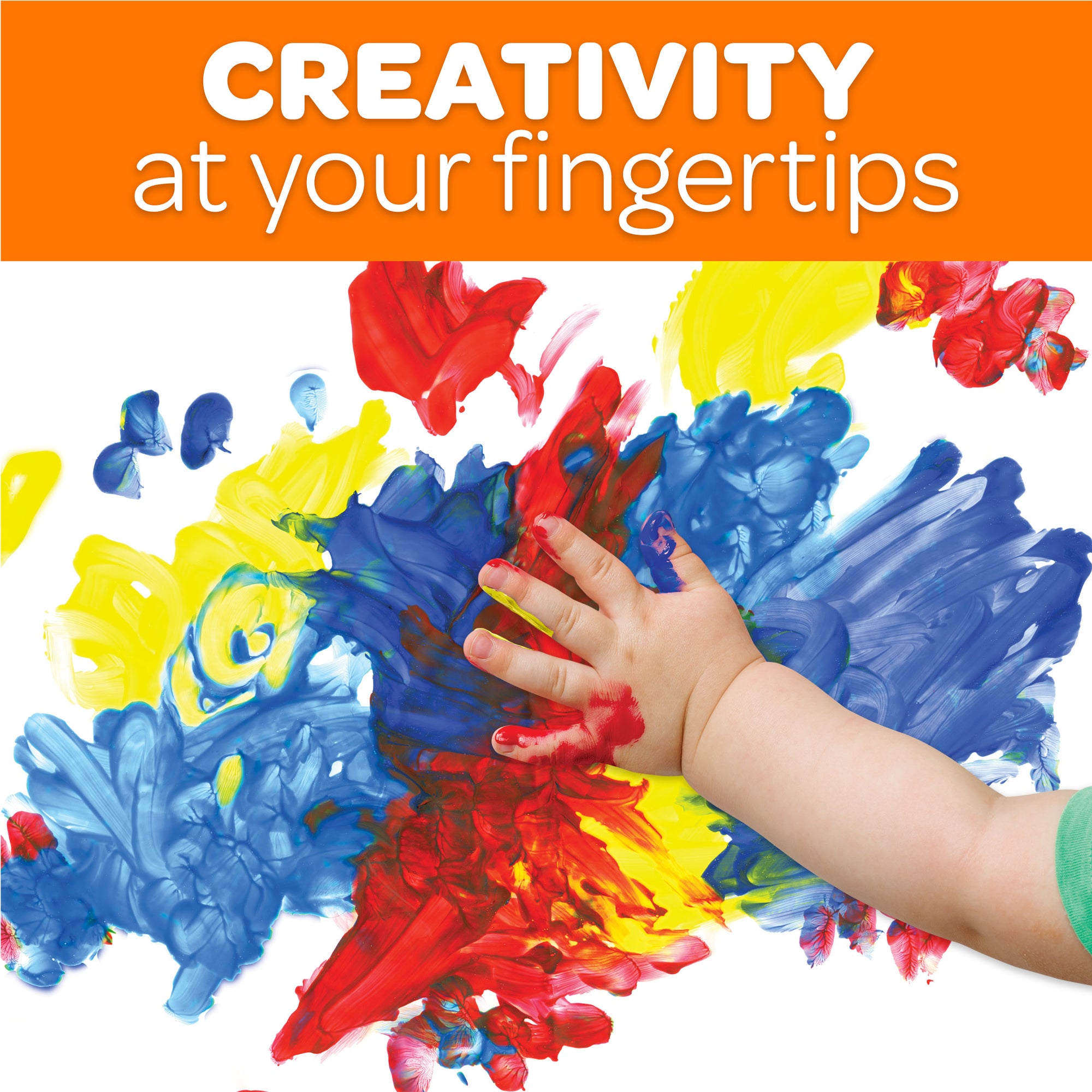 Washable Finger Paints 8 Shades