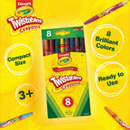 Twistable Long Crayons 8 Shades