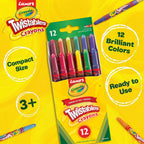 Twistable Mini Crayons 12 Shades