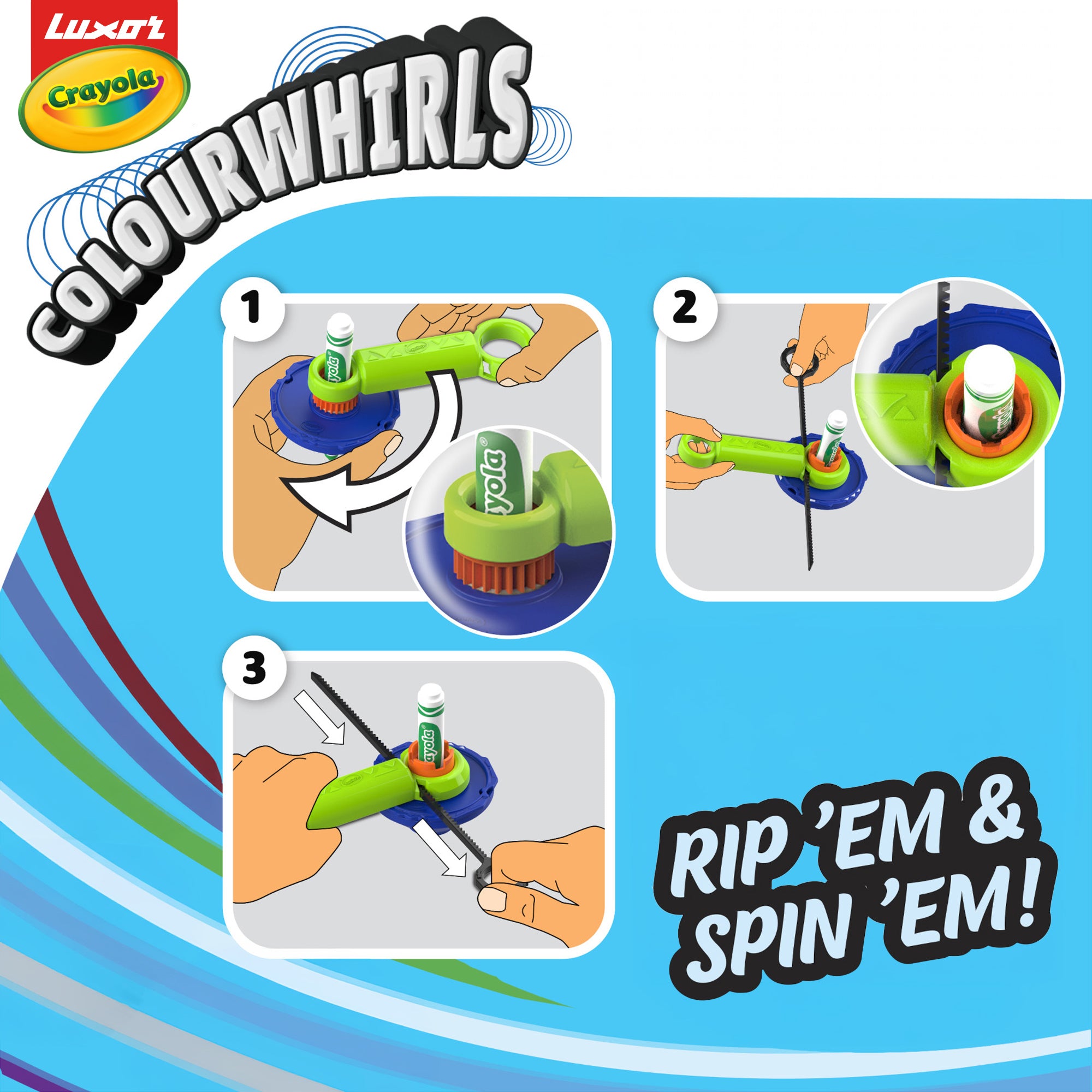 Colourwhirls, 1 Count