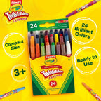 Twistable Mini Crayons 24 Shades