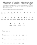Morse Code Message