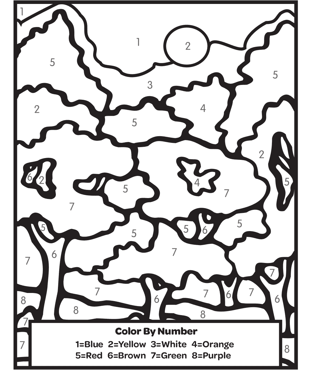 Park Color By Number