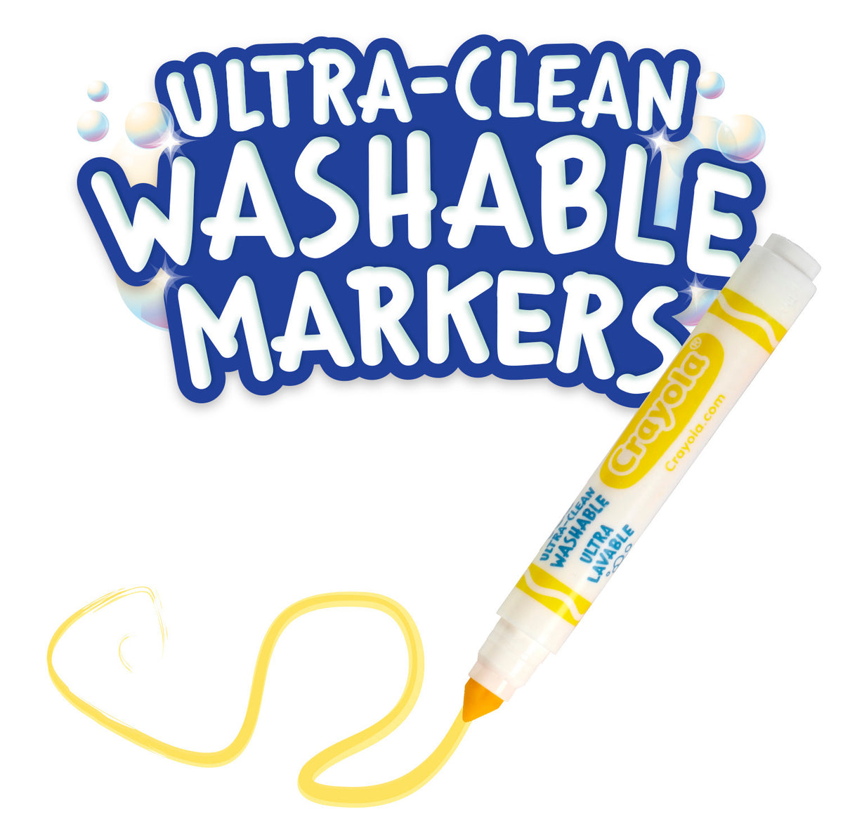 Ultra-Clean Washable Markers, 24 shades