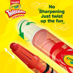 Twistable Long Crayons 8 Shades