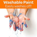Washable Finger Paints 8 Shades