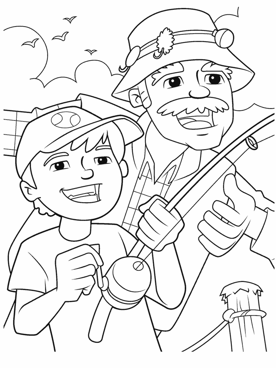 Fishing with Grandpa