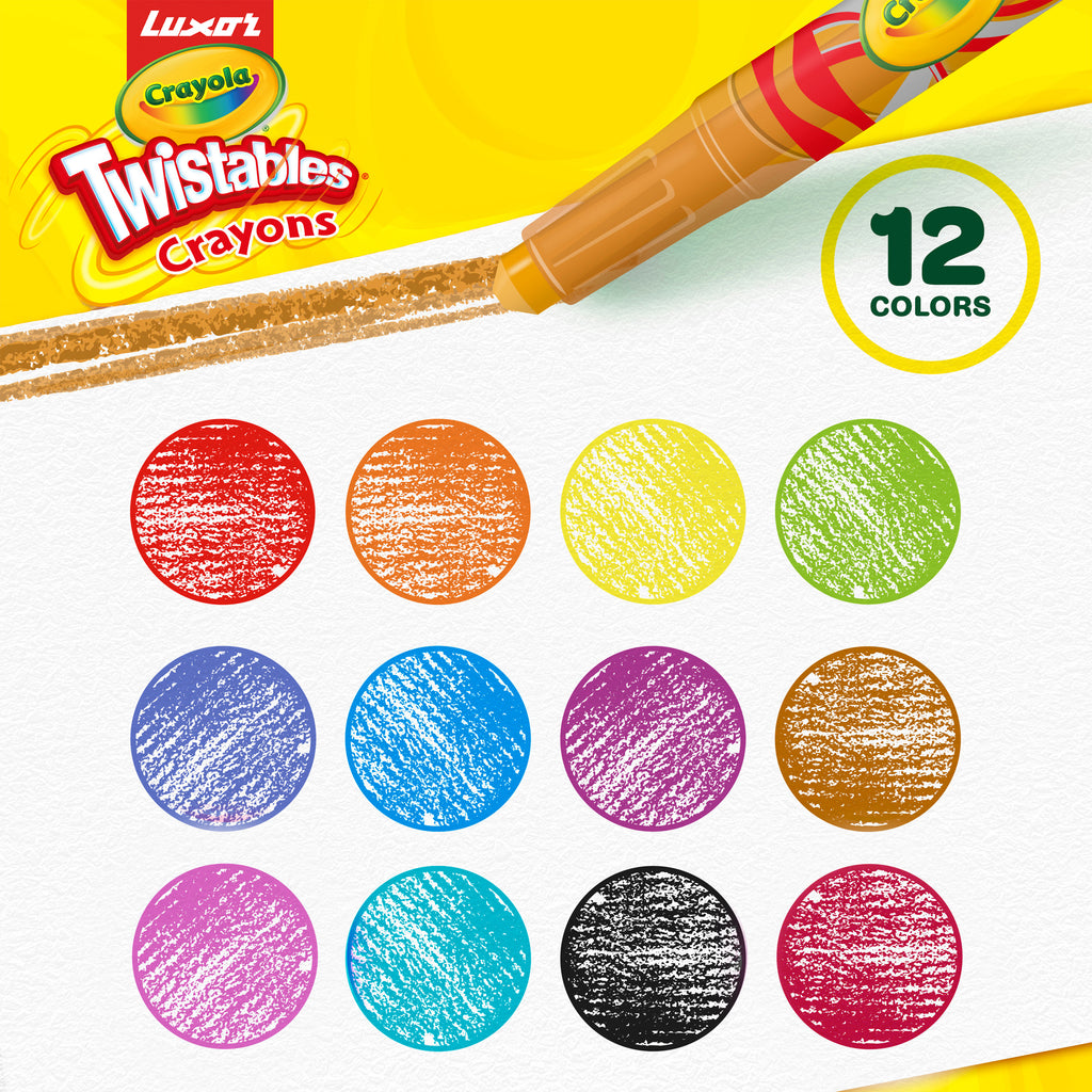 Twistable Crayons Pack of 12