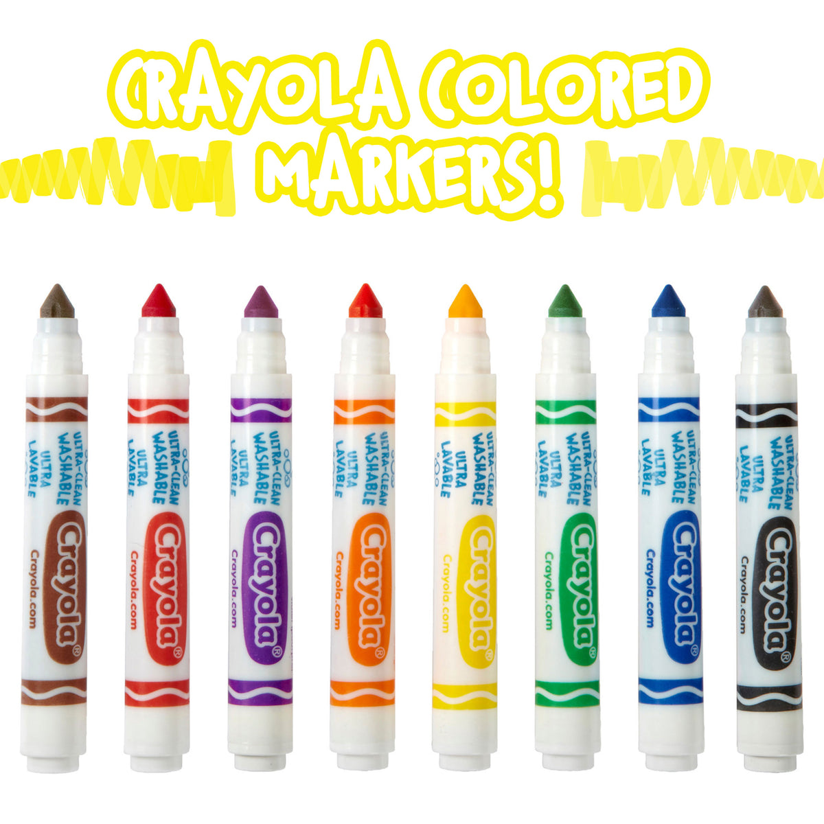Ultra-Clean Washable Markers, 24 shades
