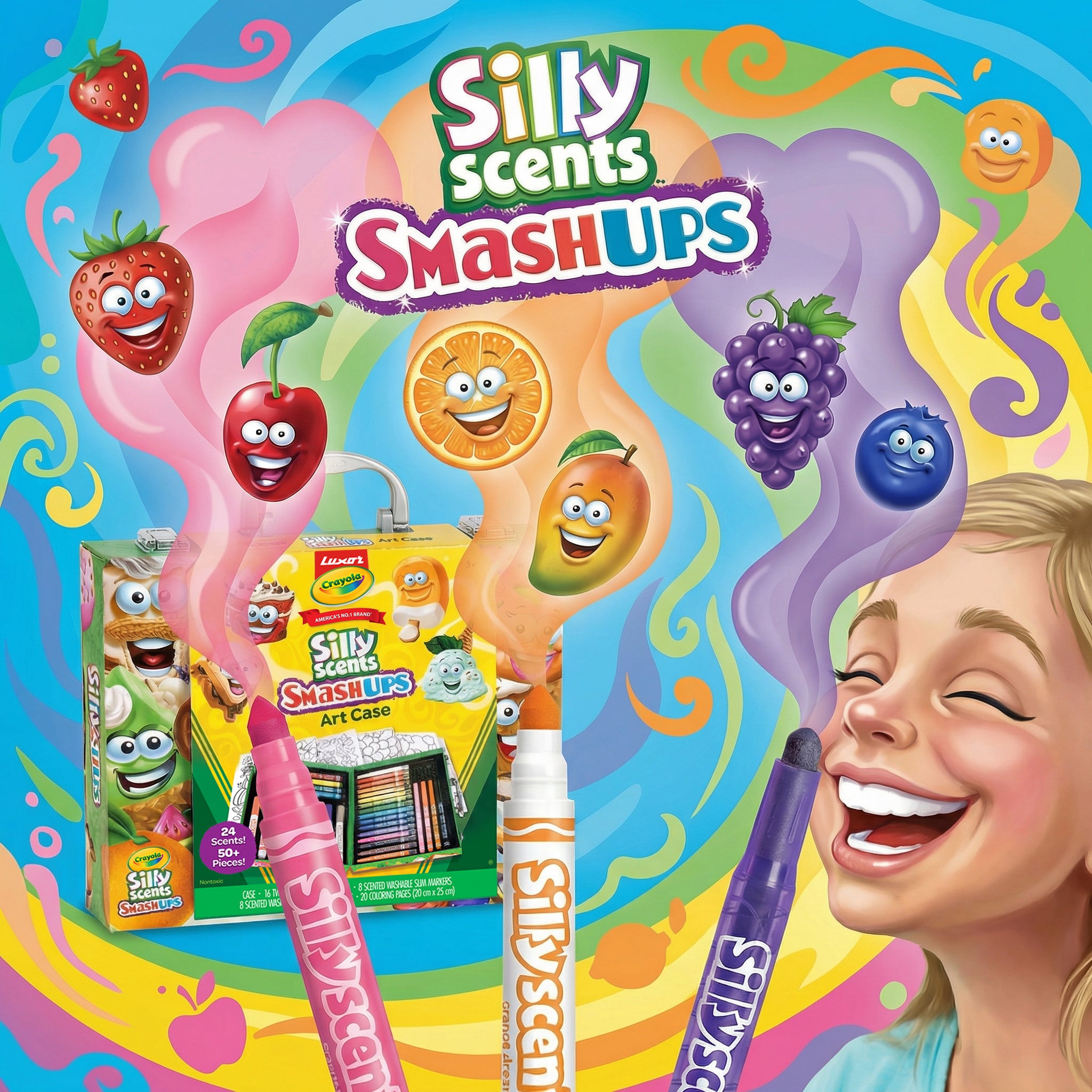 Silly Scents Smash Ups Mini Art Case