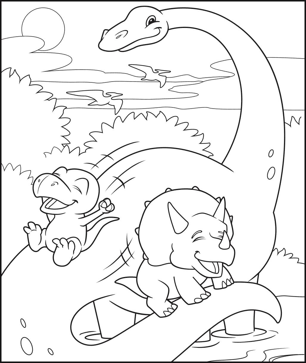 Brachiosaurus and Dinosaur Friends
