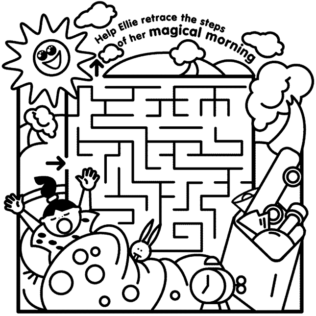 Ellie Magical Morning Maze