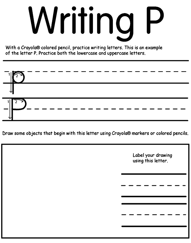 Print P